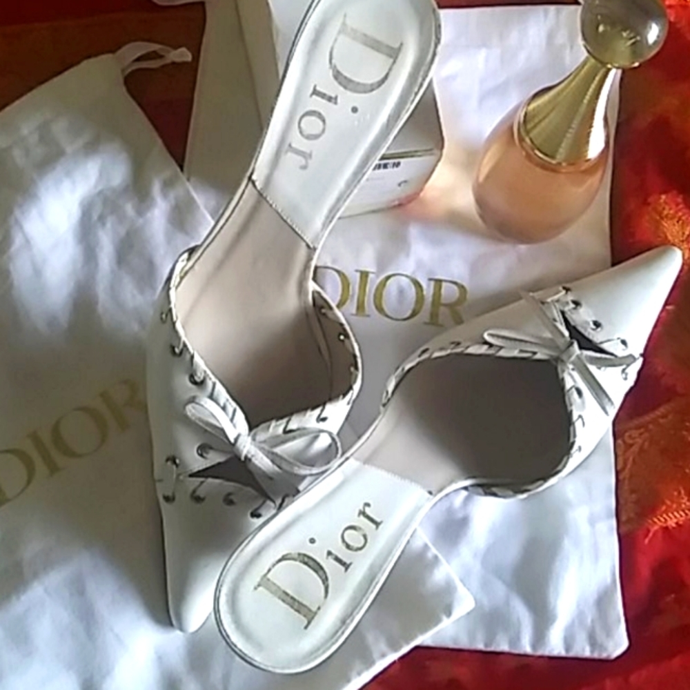 Dior by John Galliano Leather Corset Heels